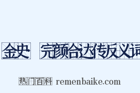 金史·完颜合达传反义词是什么意思的图片